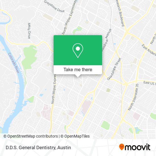 D.D.S. General Dentistry map