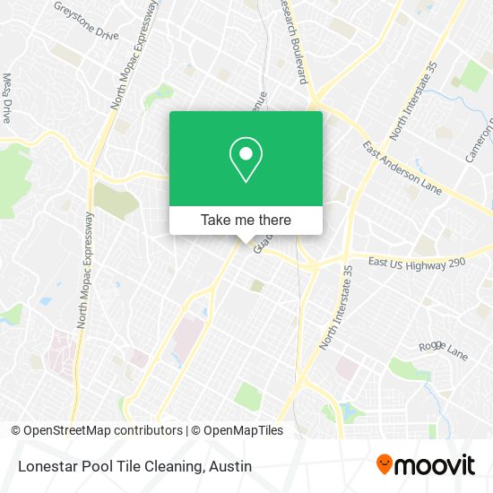 Lonestar Pool Tile Cleaning map