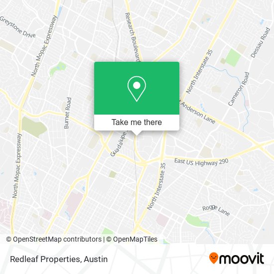 Redleaf Properties map