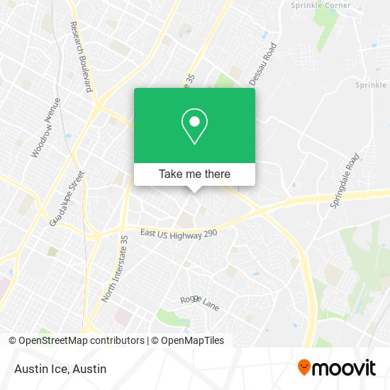 Austin Ice map