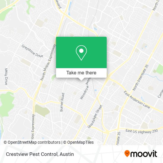 Crestview Pest Control map