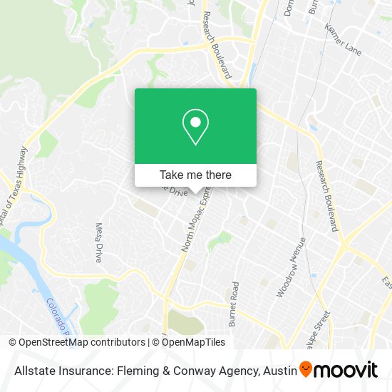Mapa de Allstate Insurance: Fleming & Conway Agency