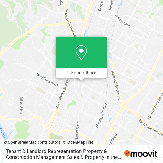 Tenant & Landlord Representation Property & Construction Management Sales & Property in the Heart o map