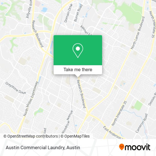 Mapa de Austin Commercial Laundry