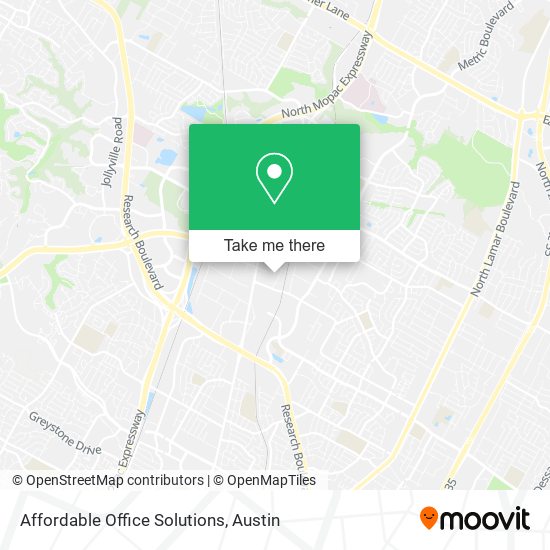 Mapa de Affordable Office Solutions