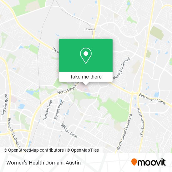 Mapa de Women's Health Domain