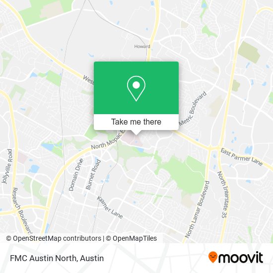 FMC Austin North map
