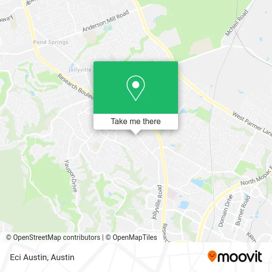 Eci Austin map