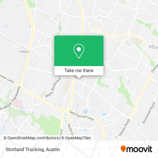 Stotland Trucking map