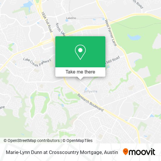 Mapa de Marie-Lynn Dunn at Crosscountry Mortgage