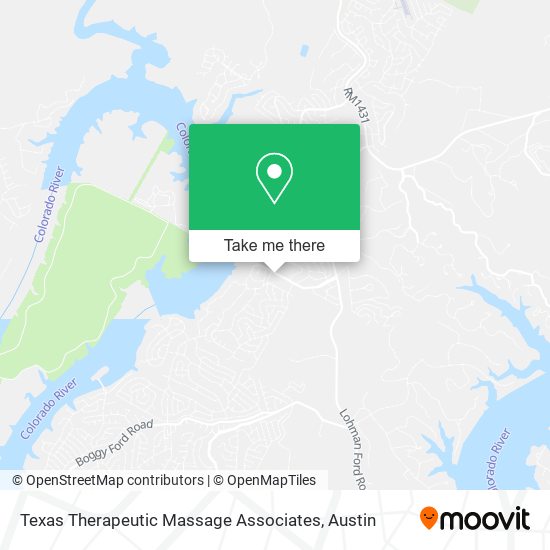 Texas Therapeutic Massage Associates map