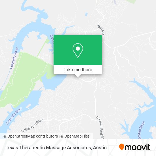 Mapa de Texas Therapeutic Massage Associates