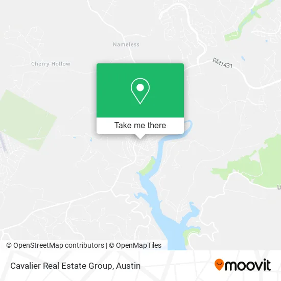Cavalier Real Estate Group map