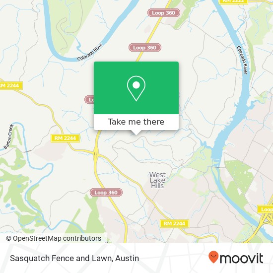 Mapa de Sasquatch Fence and Lawn