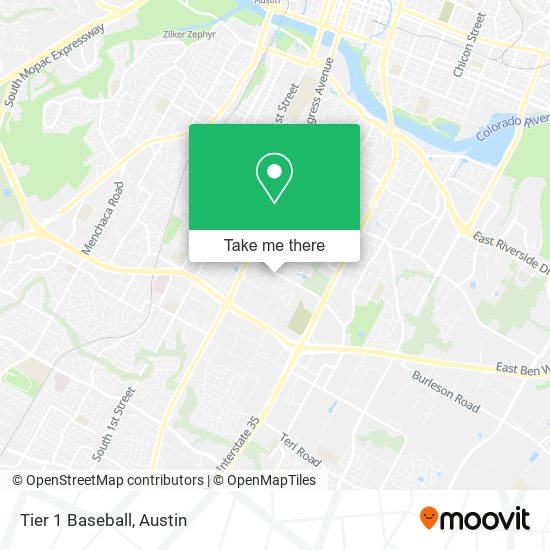 Mapa de Tier 1 Baseball
