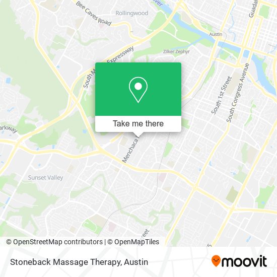 Stoneback Massage Therapy map