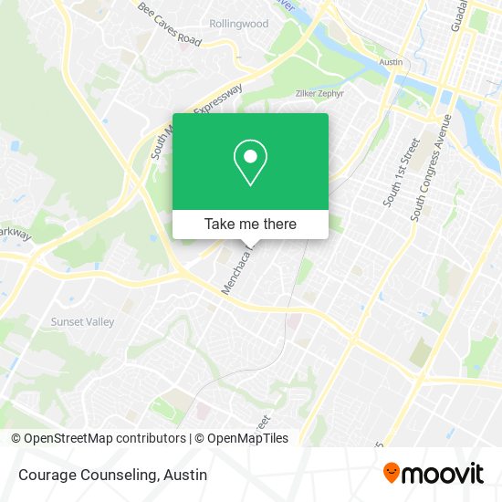 Courage Counseling map