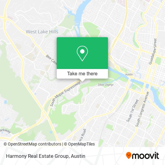 Harmony Real Estate Group map