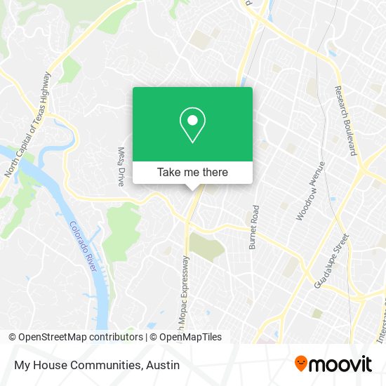 My House Communities map
