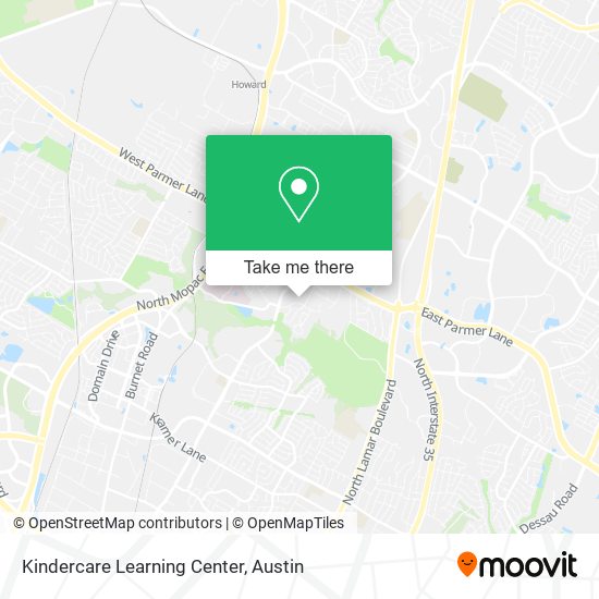 Kindercare Learning Center map