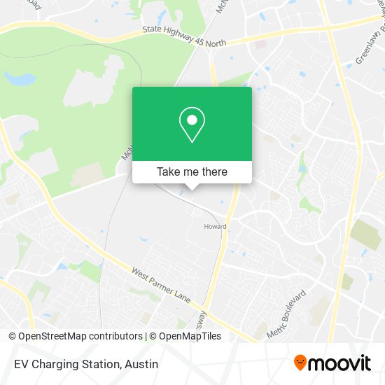 Mapa de EV Charging Station