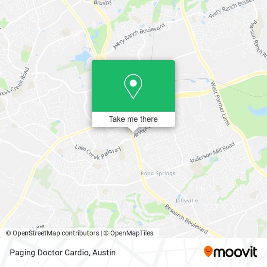 Paging Doctor Cardio map