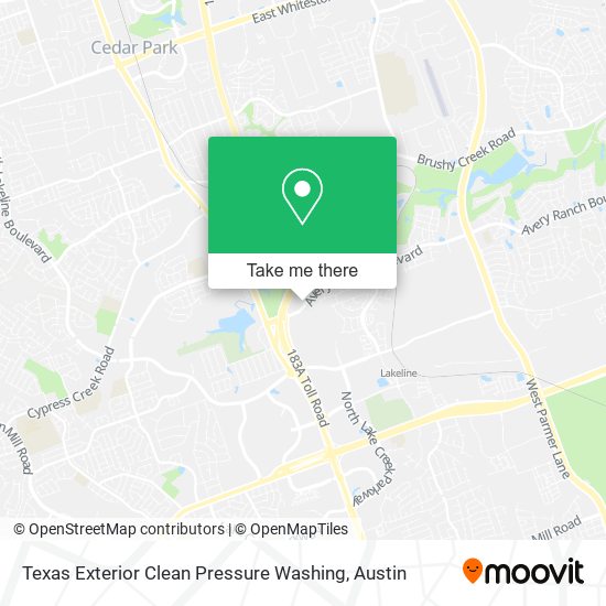 Texas Exterior Clean Pressure Washing map