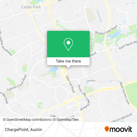 ChargePoint map