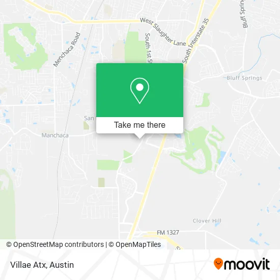 Villae Atx map