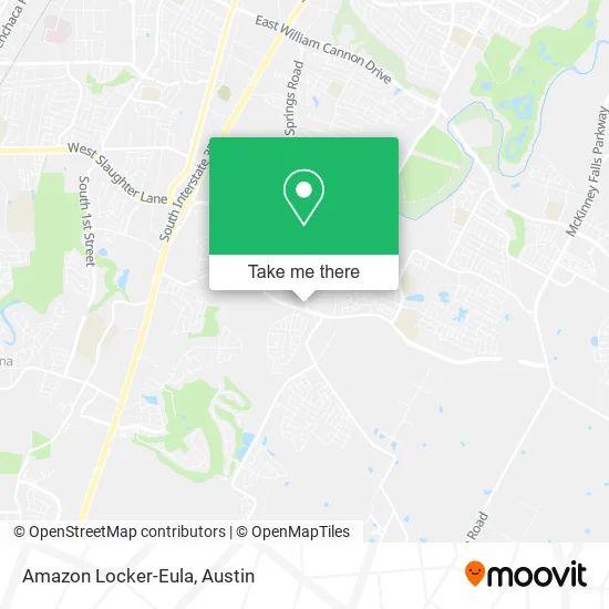 Amazon Locker-Eula map