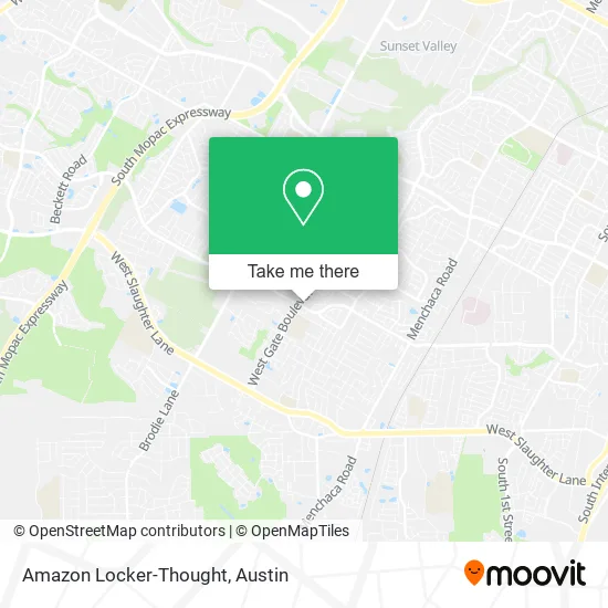Amazon Locker-Thought map