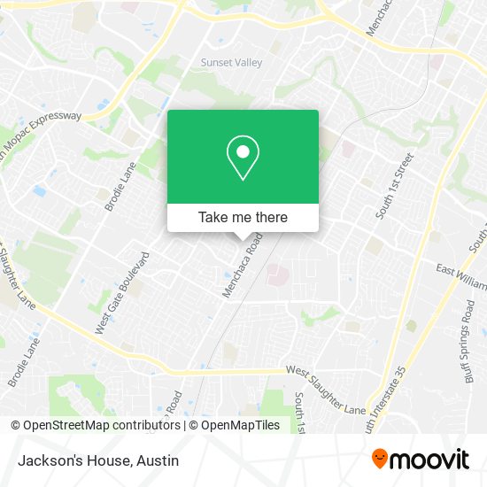 Jackson's House map