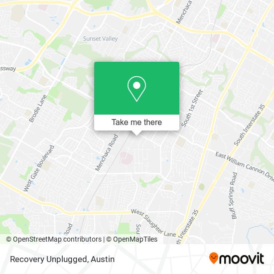Recovery Unplugged map