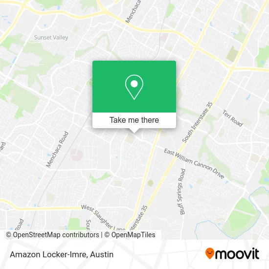 Amazon Locker-Imre map