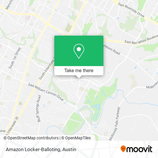 Amazon Locker-Balloting map