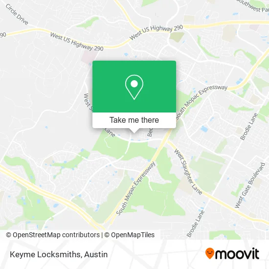 Keyme Locksmiths map