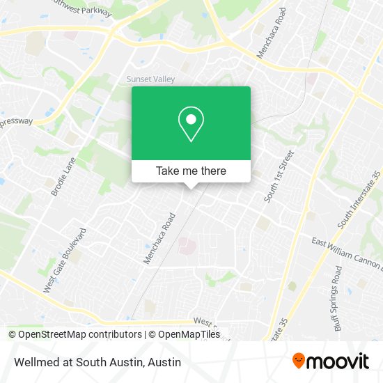Wellmed at South Austin map