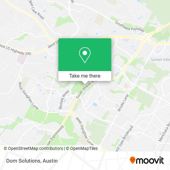 Mapa de Dom Solutions