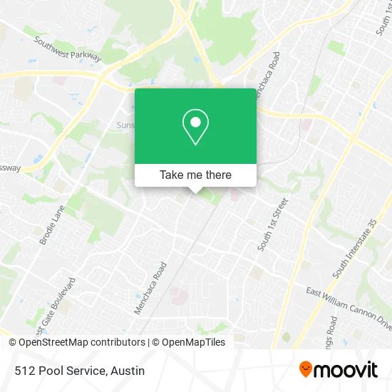 512 Pool Service map