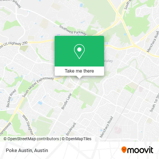 Poke Austin map