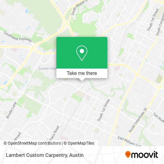 Mapa de Lambert Custom Carpentry