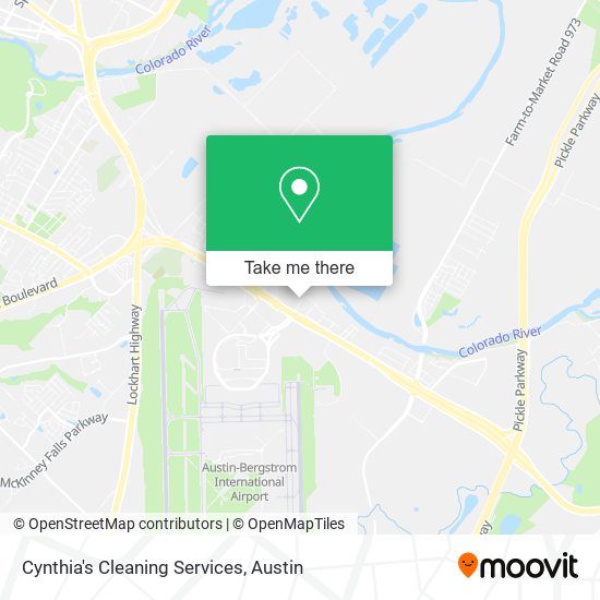 Cynthia's Cleaning Services map