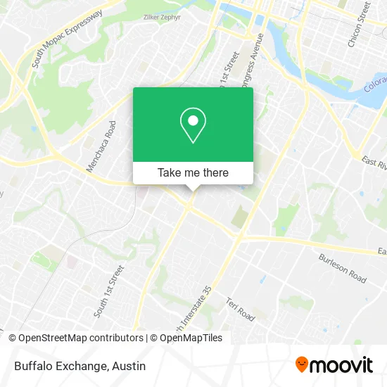 Buffalo Exchange map