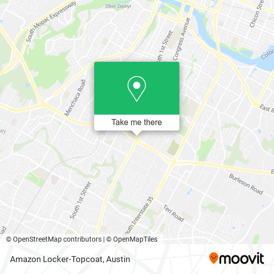 Amazon Locker-Topcoat map