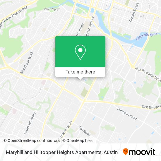 Maryhill and Hilltopper Heights Apartments map