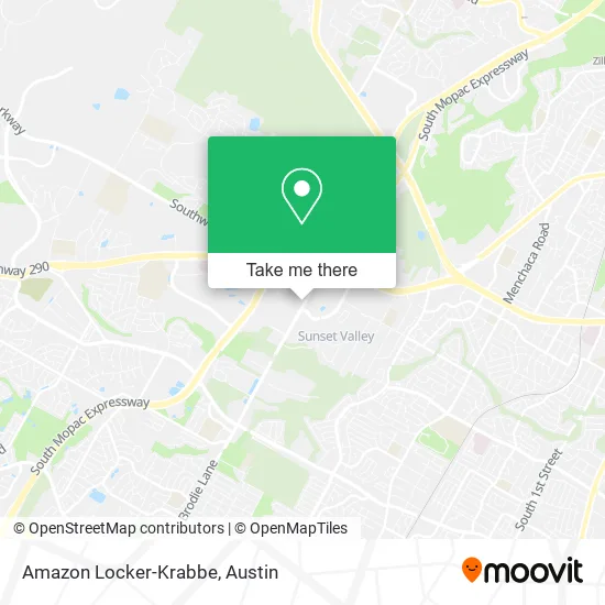 Amazon Locker-Krabbe map