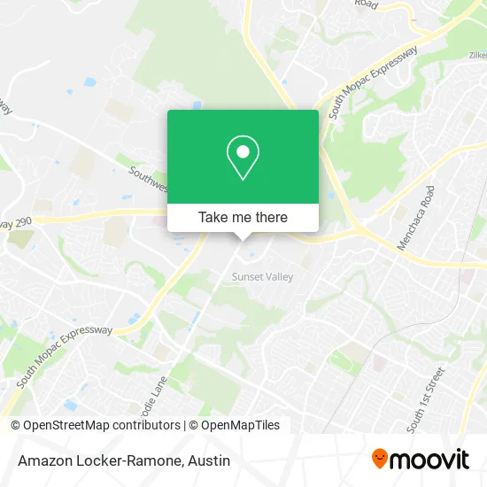 Amazon Locker-Ramone map