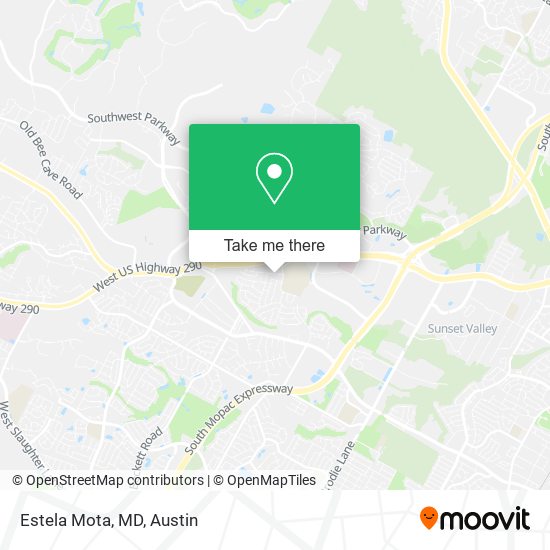 Mapa de Estela Mota, MD