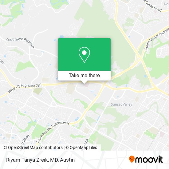Riyam Tanya Zreik, MD map