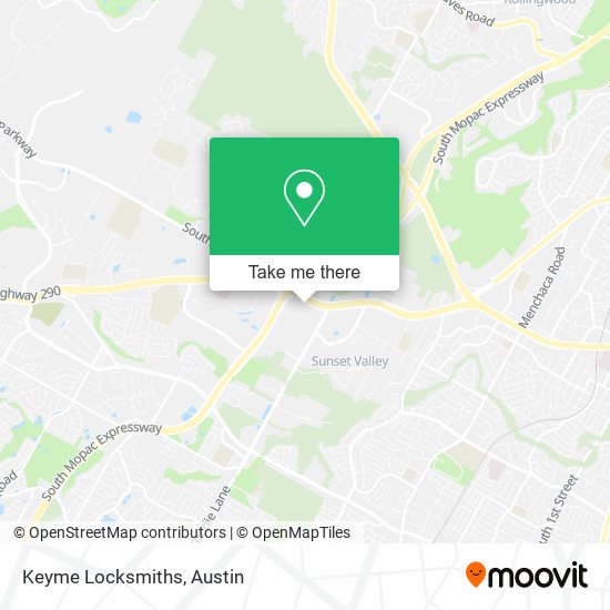 Keyme Locksmiths map